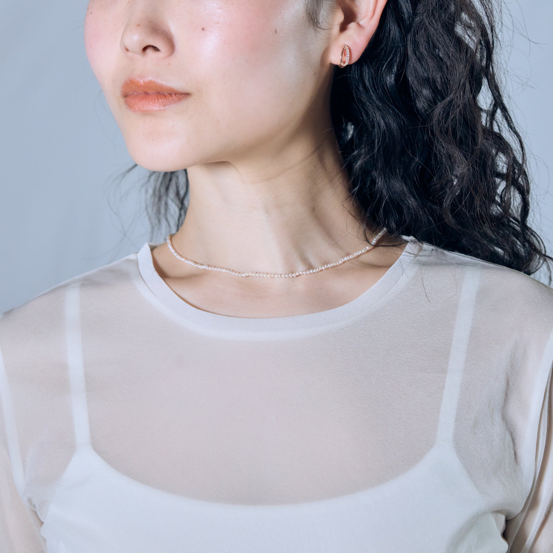 あこや真珠のベビーパールネックレス