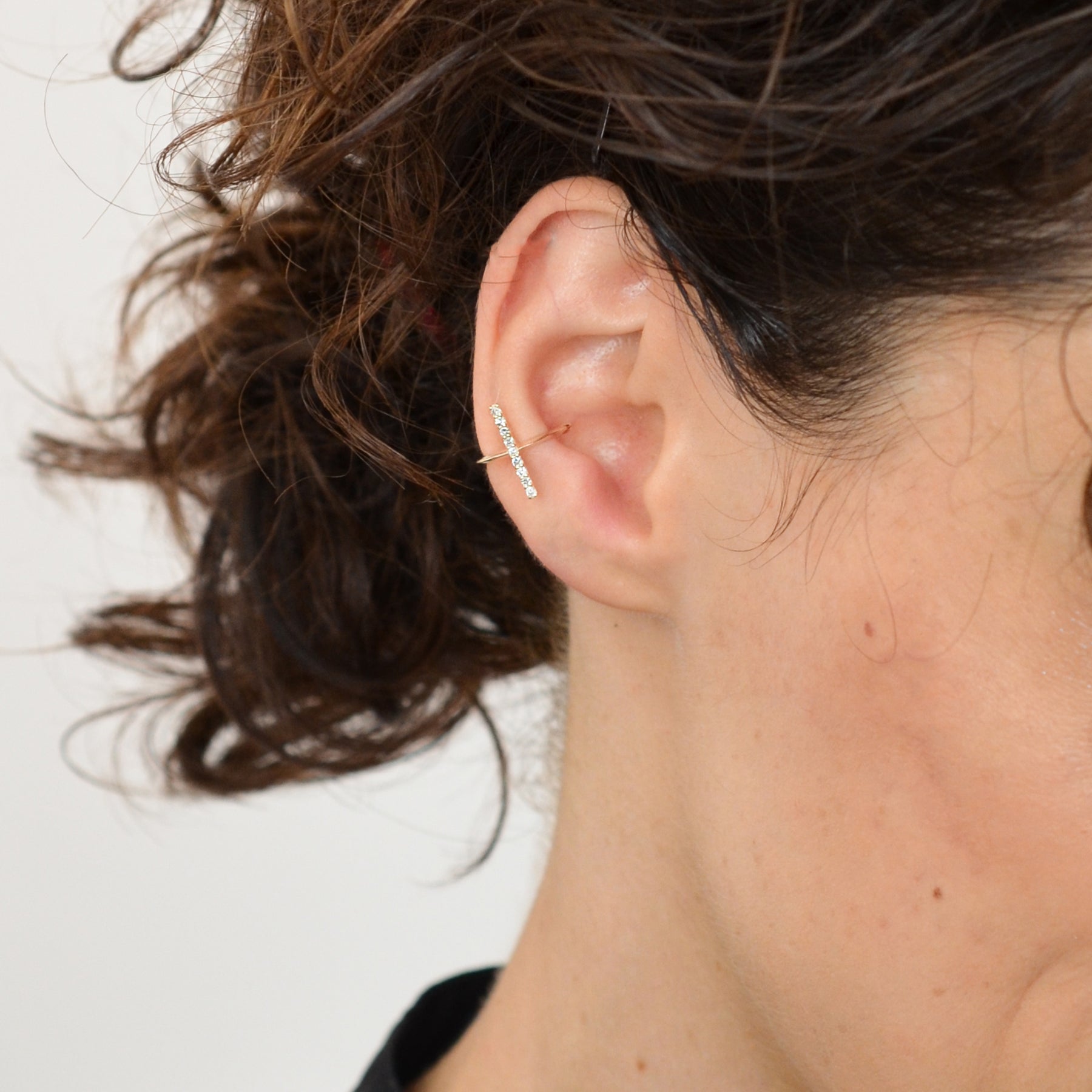 K10 Diamond Ear Cuffs
