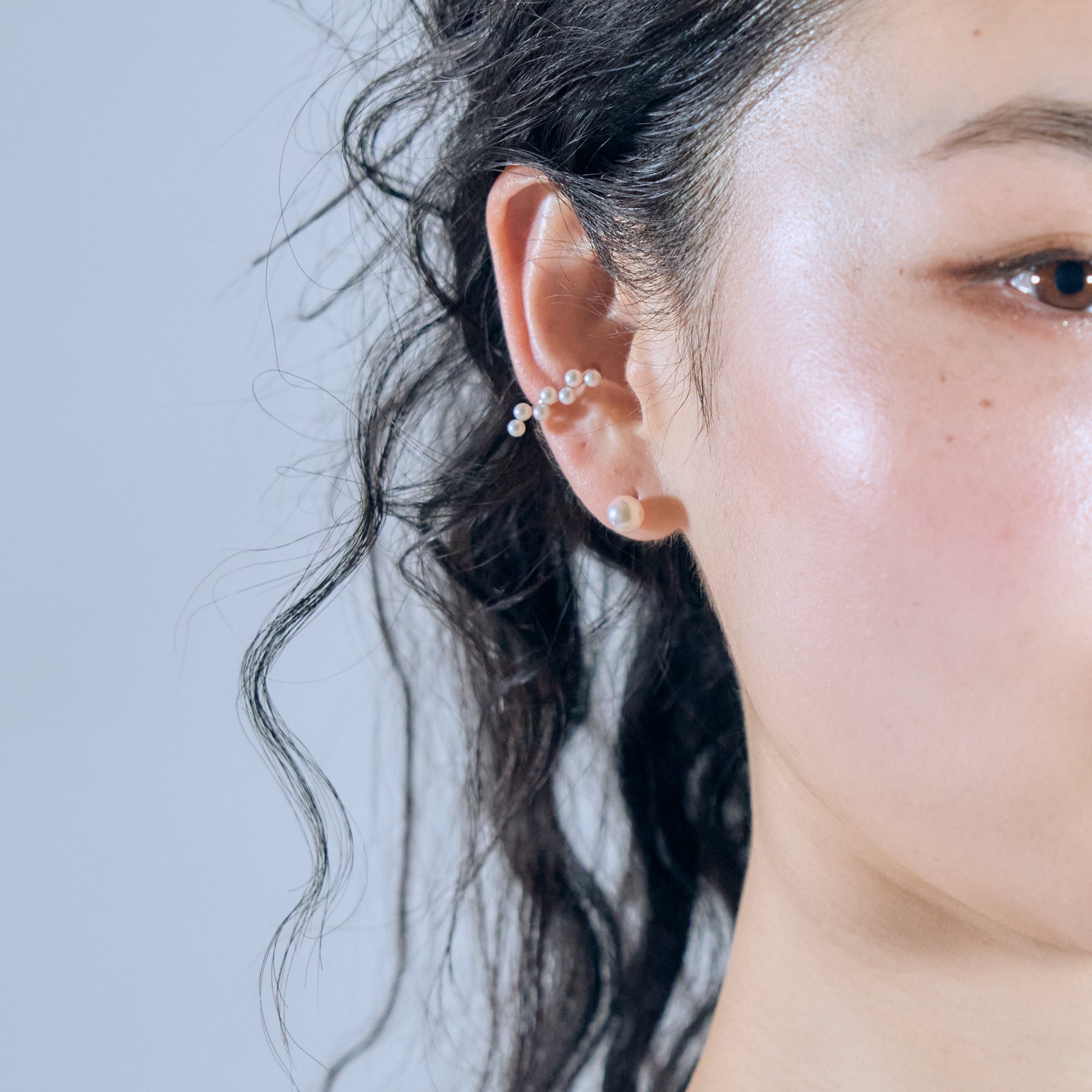 Stella Ear Cuffs Pearl