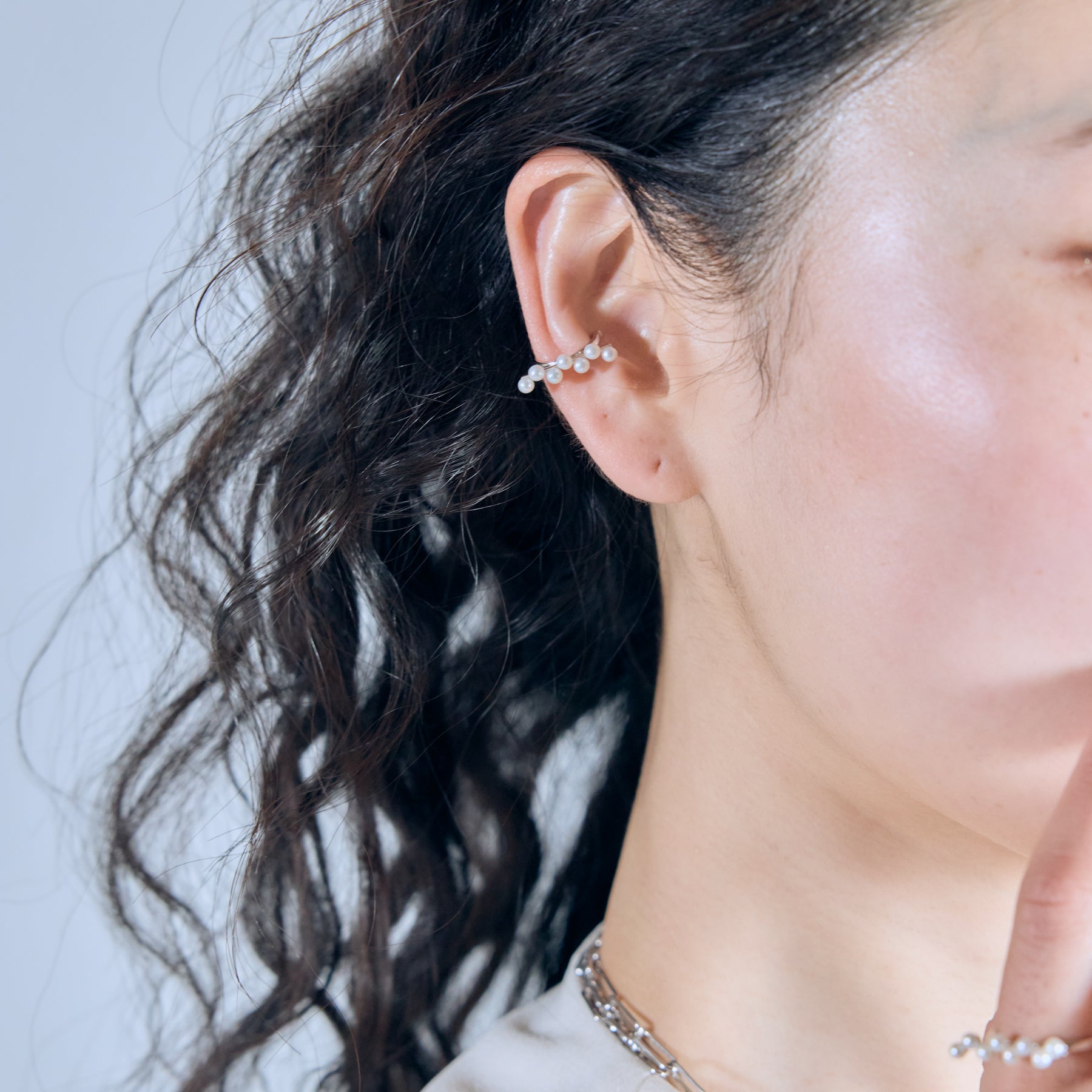 Stella Ear Cuffs Pearl