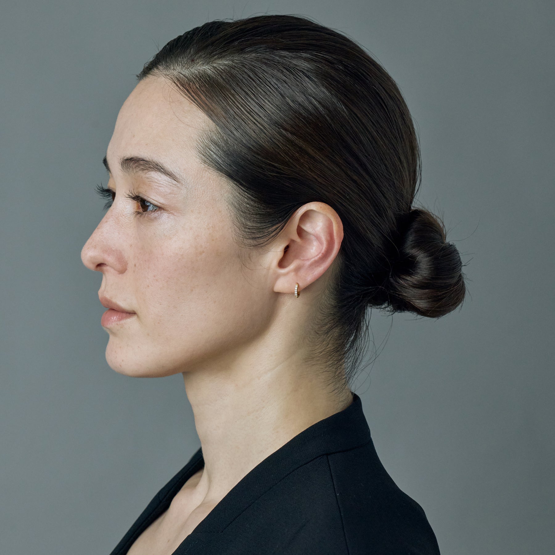 ミニマムキャッチレスダイヤピアス