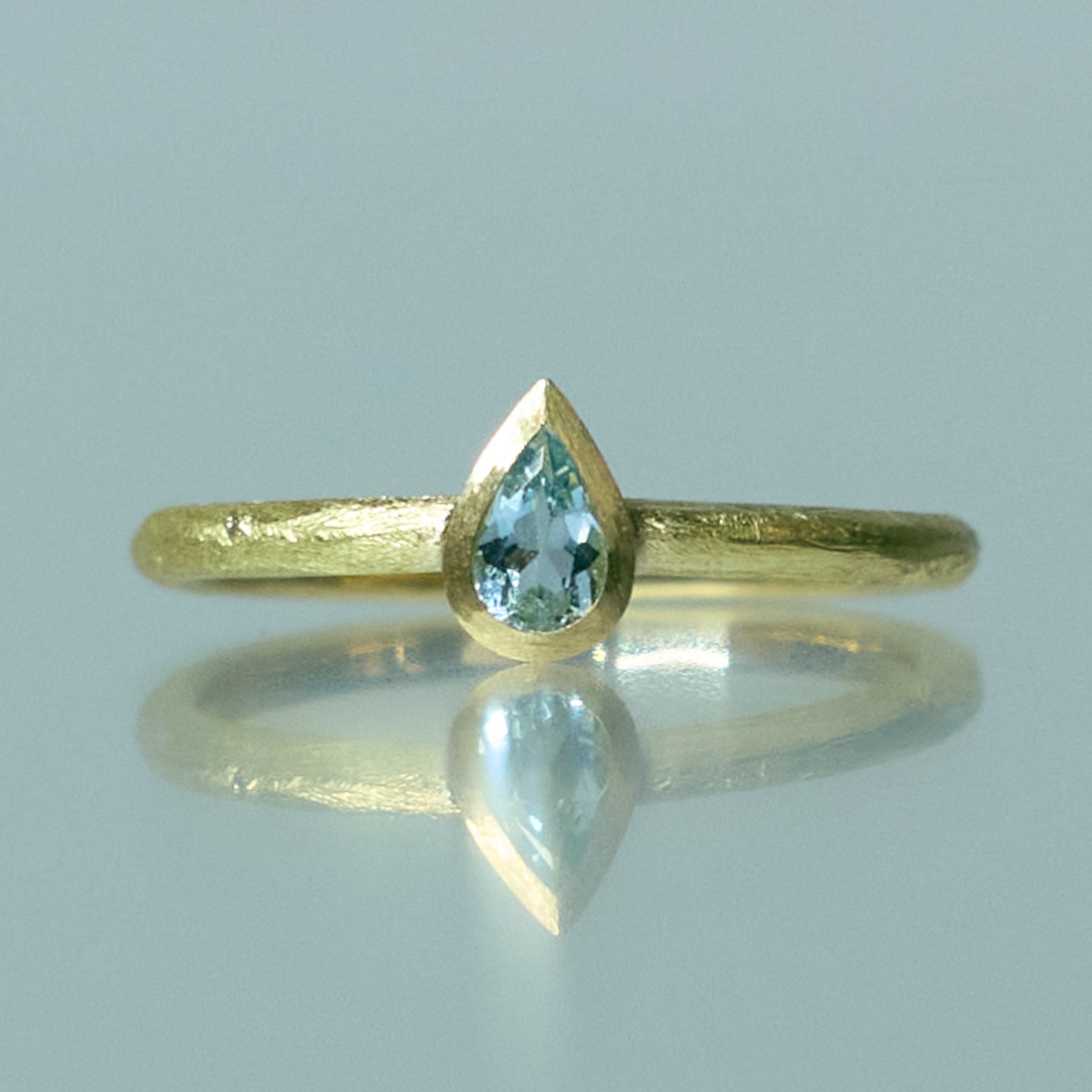 K18 アクアマリンリング | Tesoro