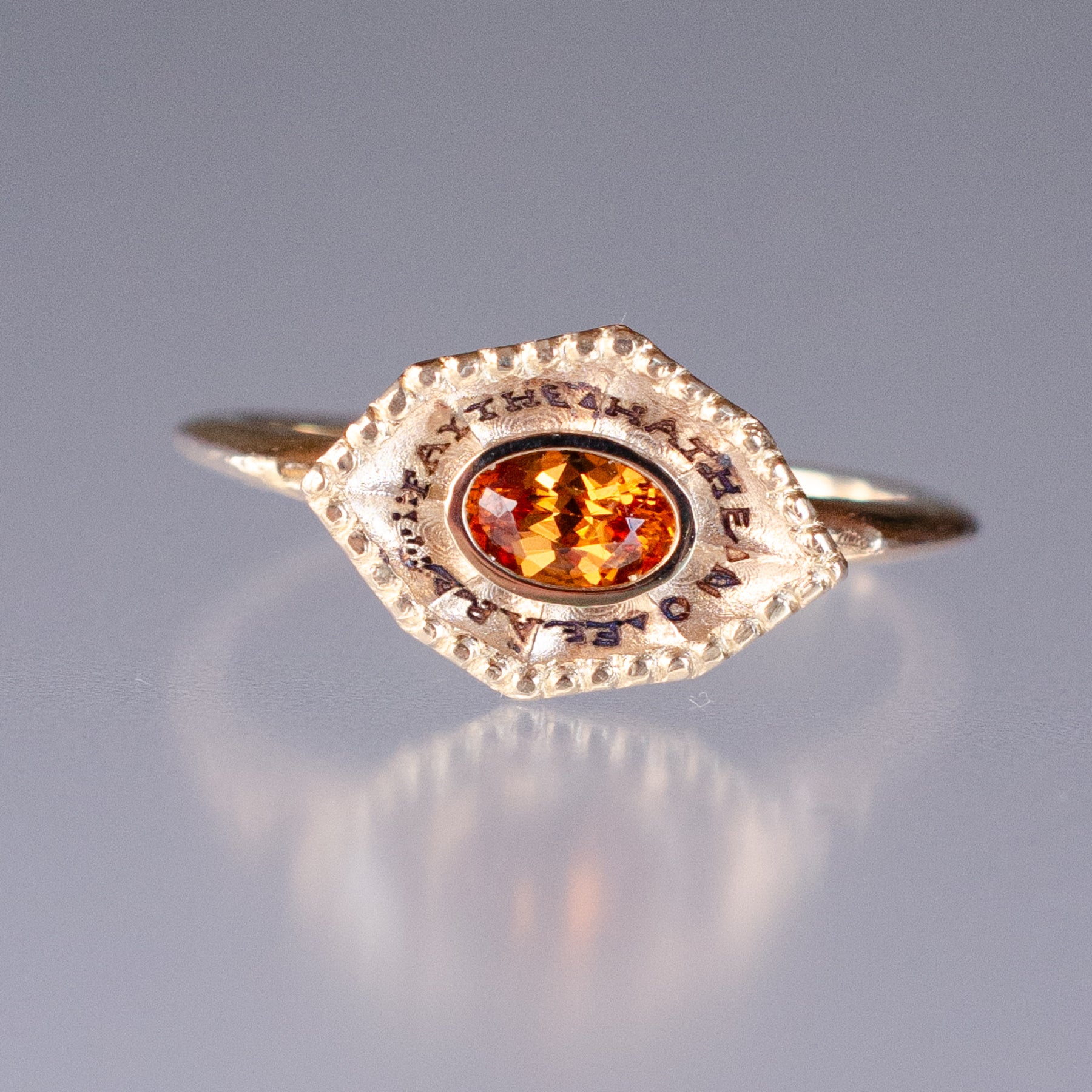 K10 マンダリンガーネットリング | Tesoro