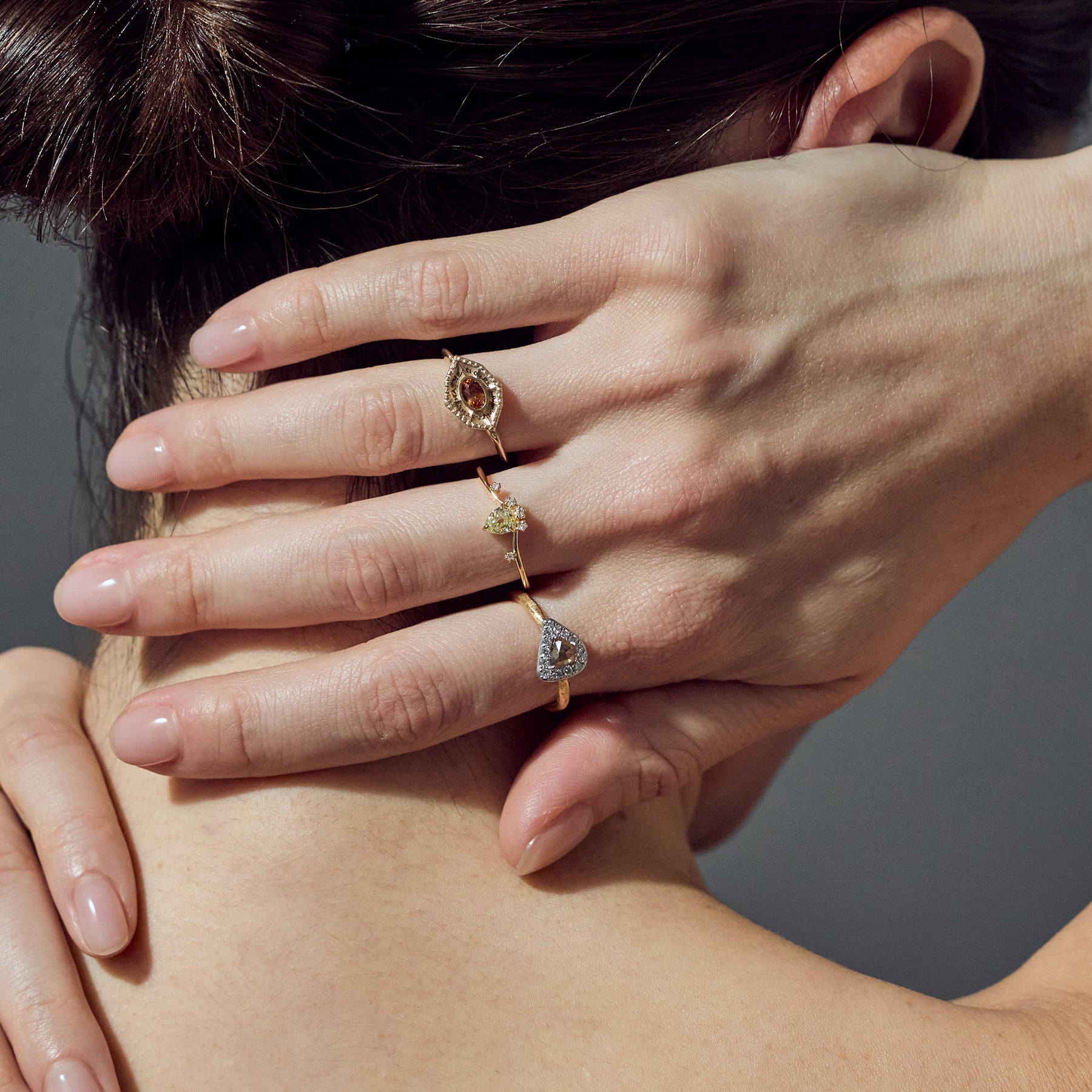 K10 マンダリンガーネットリング | Tesoro