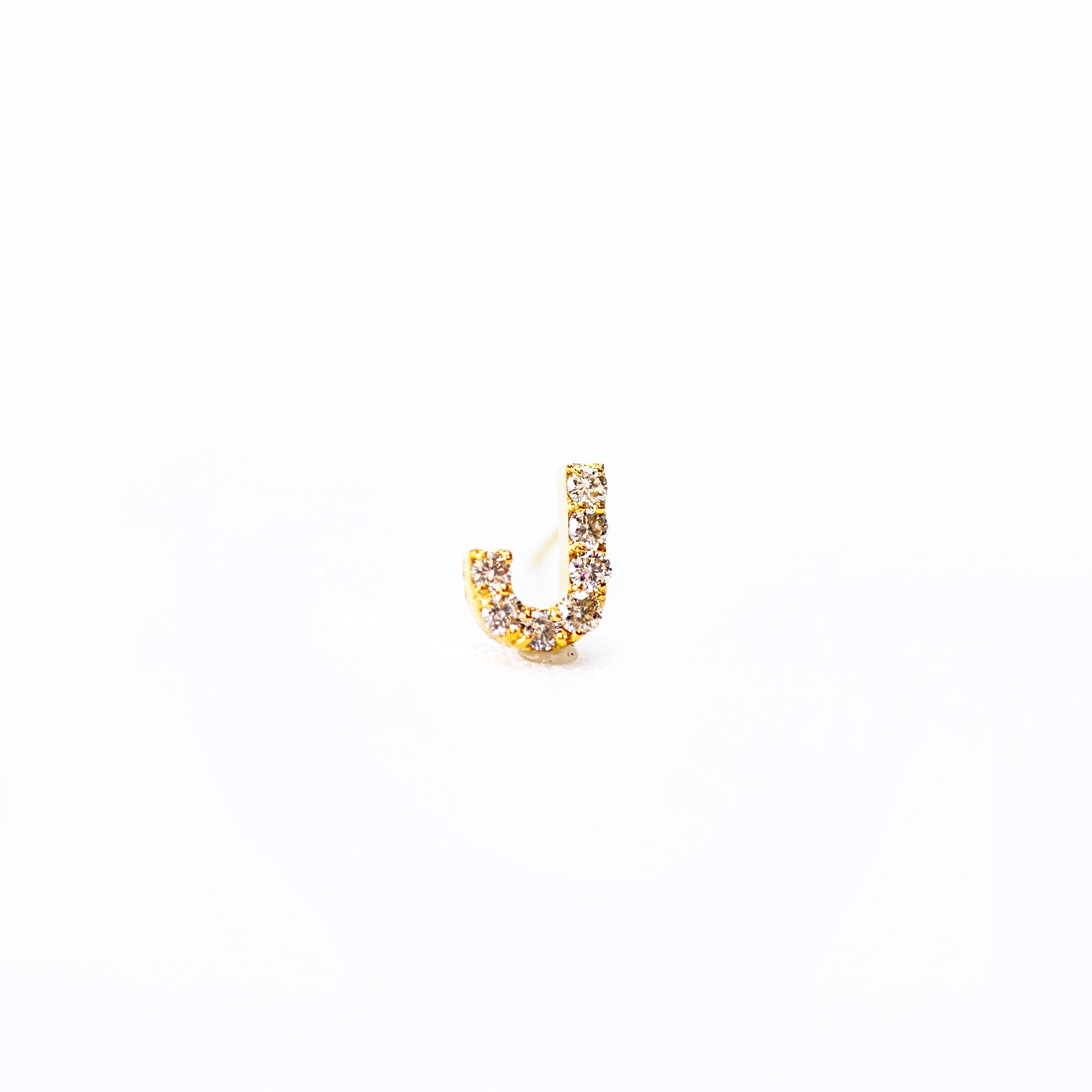 K10 イニシャルピアス A~Y