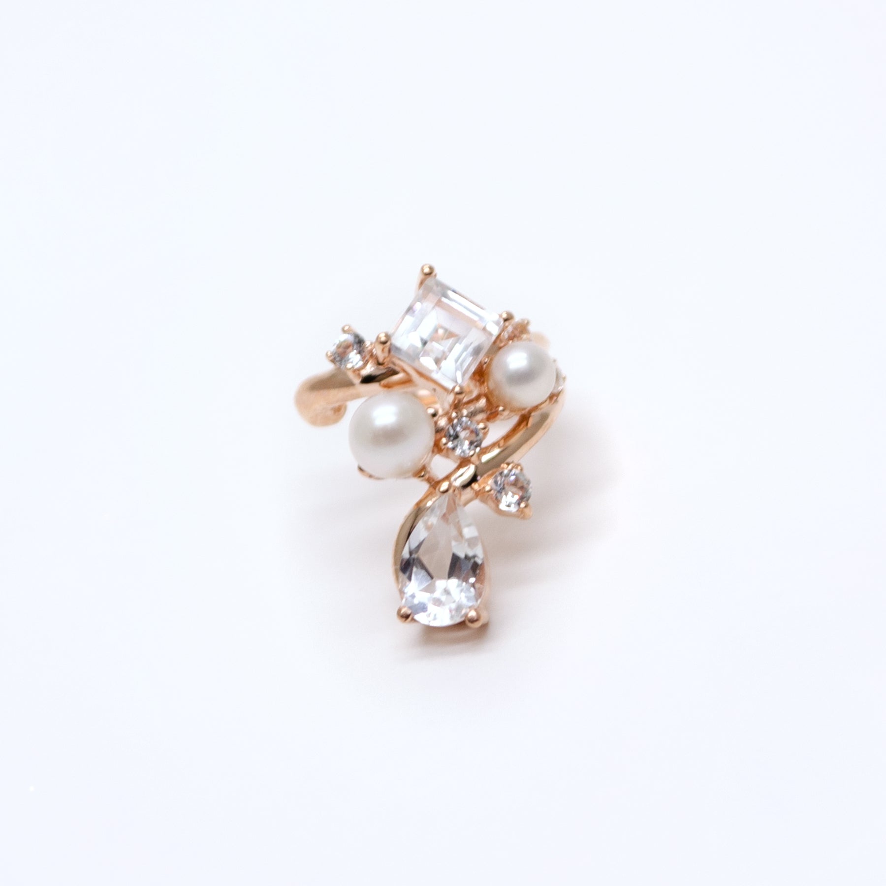 Bouquet Ear Cuffs ｜Pear Shape｜