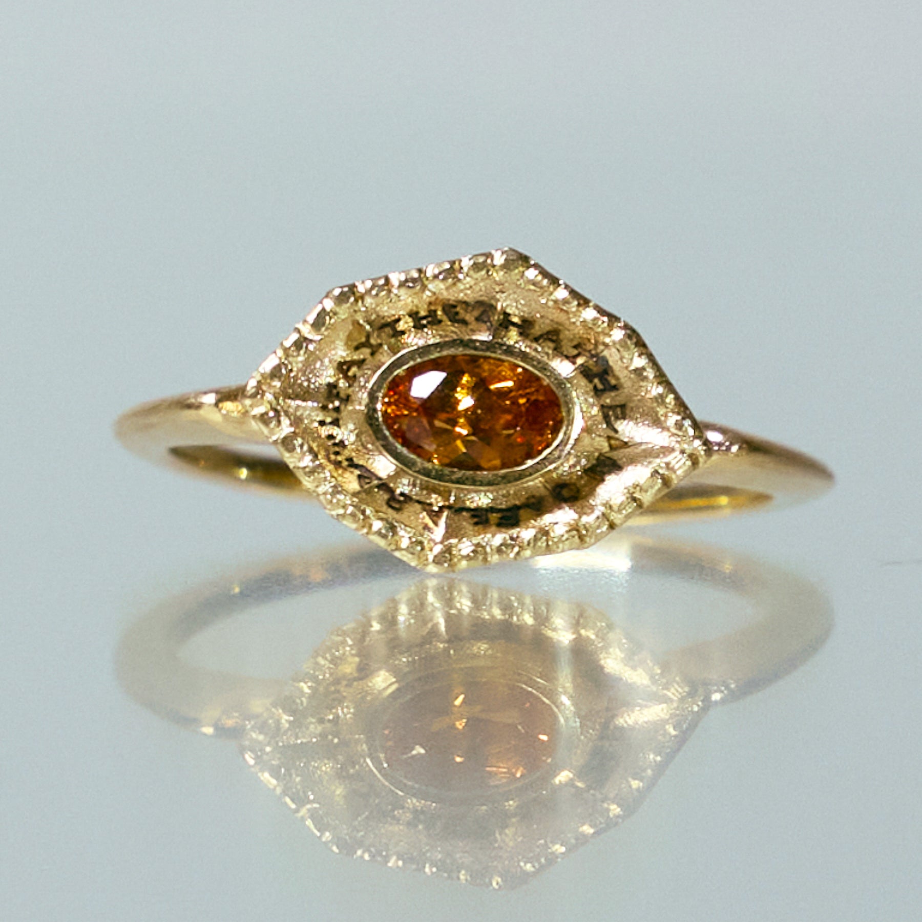 K10　マンダリンガーネットリング | Tesoro