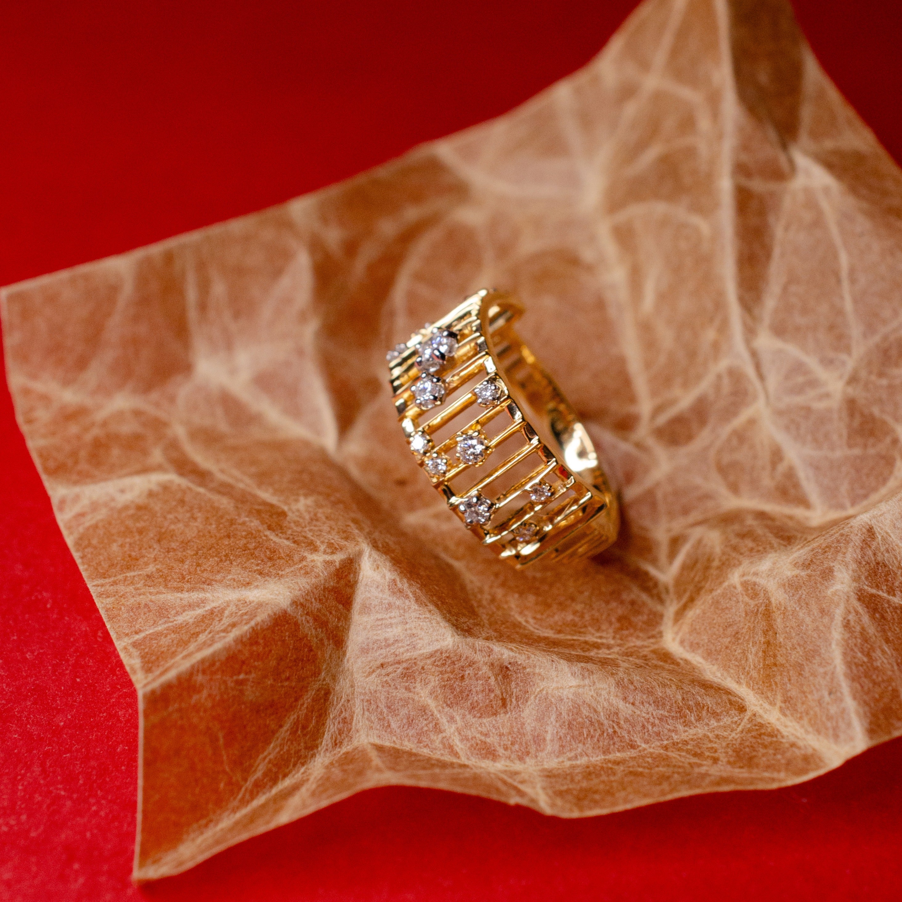 ダイヤモンドリング | Pioggia di luce 雨