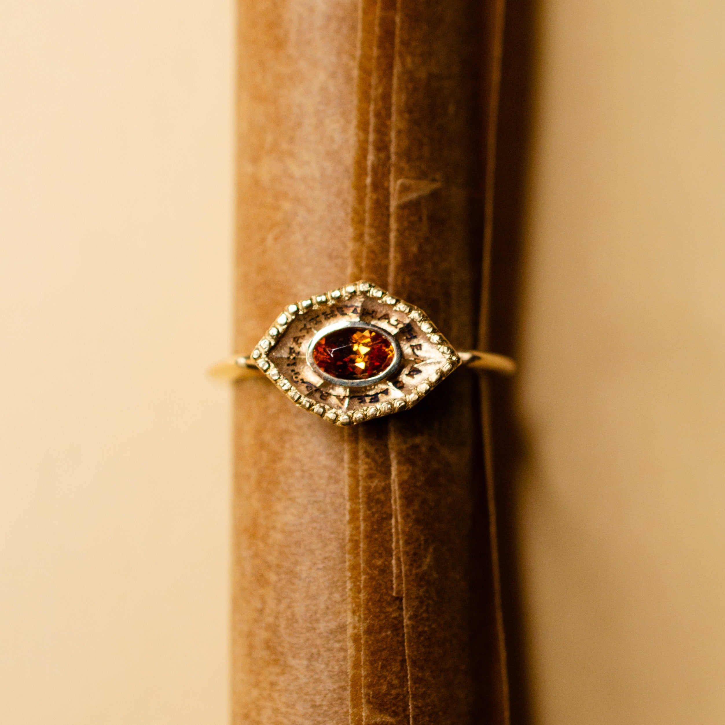 K10　マンダリンガーネットリング | Tesoro