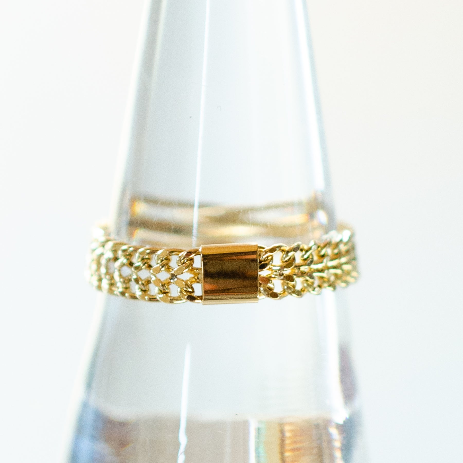 K18 キヘイビスマルク チェーンリング